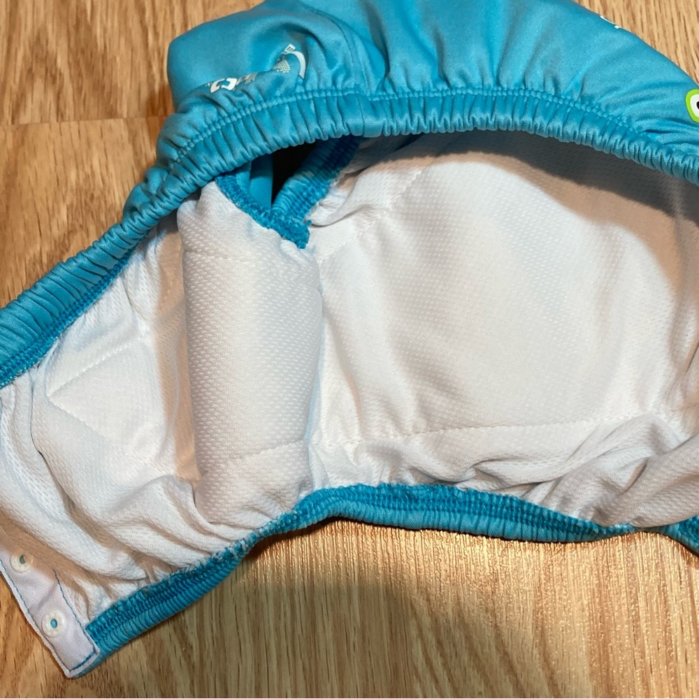 Speedo blue monster reusable swim‎ diaper large - Picture 5 of 6